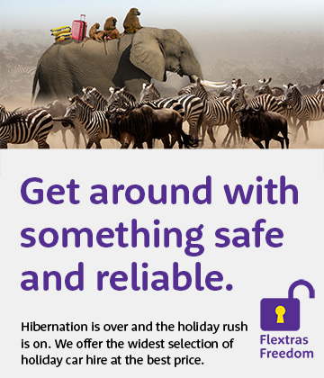 car hire holiday extras offers the widest selection at the best price